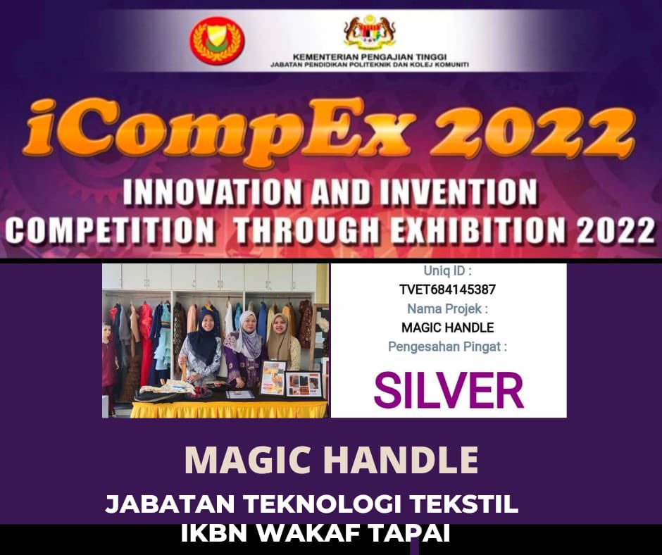 ikbnwt2018's tweet photo. IKBN Wakaf Tapai telah berjaya mendapat pingat Perak dalam kejohanan Innovation and Invention Competition Through Exhibition (iCompEx) 2022 anjuran Kementerian Pengajian Tinggi di bawah kategori H iaitu Pengajaran dan Pembelajaran. https://t.co/i7rjWRcCLs