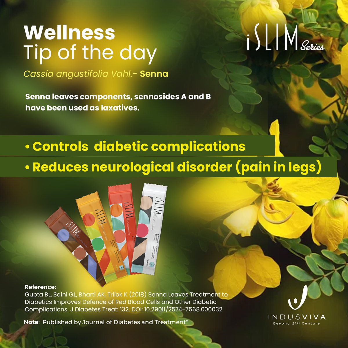IndusvivaPvt's tweet photo. Info of the day: The name Senna is derived from the Arabic sanā.
👉👉visit website : https://t.co/oalPPVNNq7
#fat_burn #physical_fitness #makeyourbodyfit #weightloss #weight_management #health #howtoloseweightfast #howtoloseweight #howtoreduceweight #indusviva #Vivaislim #islim https://t.co/yVy2wBqpTK