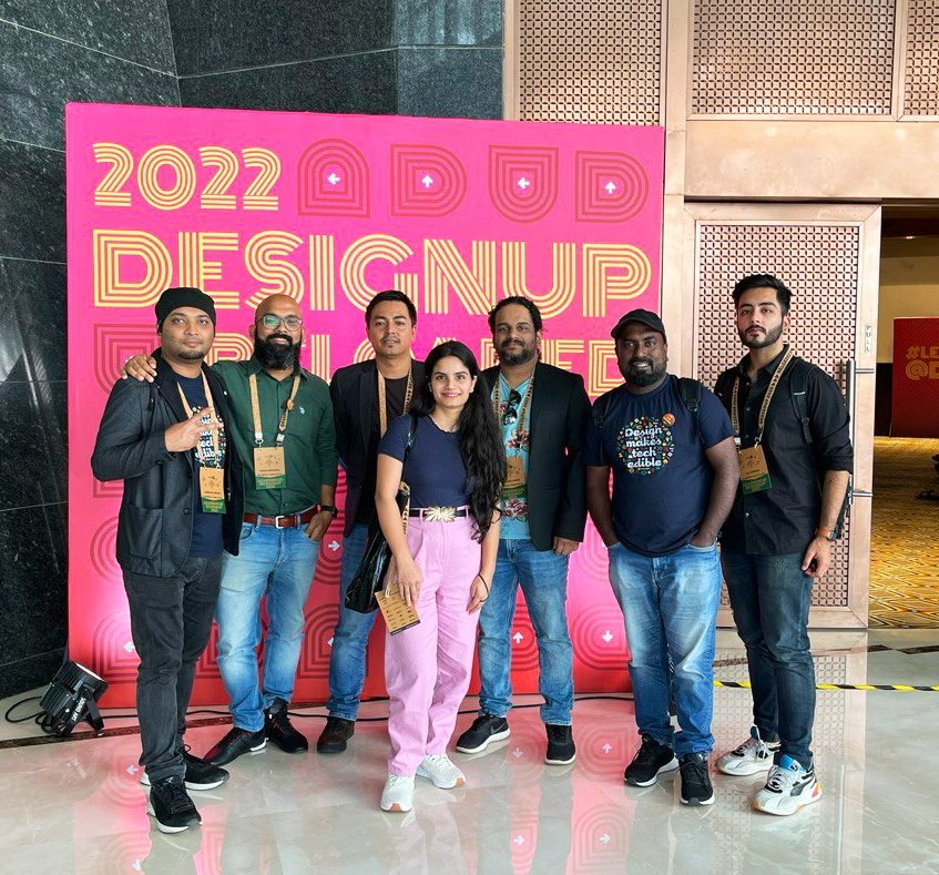 ChanchalSantra's tweet image. - First time @DesignUpConf 😯
- Great event , not only great also professional designers 😍
- Big thanks to all ( including my company for the ticket) 💰
- Love that 3D animated logo of DesignUp 🤩
- Hope next year @Chingari_IN will be sponsor/speaker 🫣
#DesignUp22