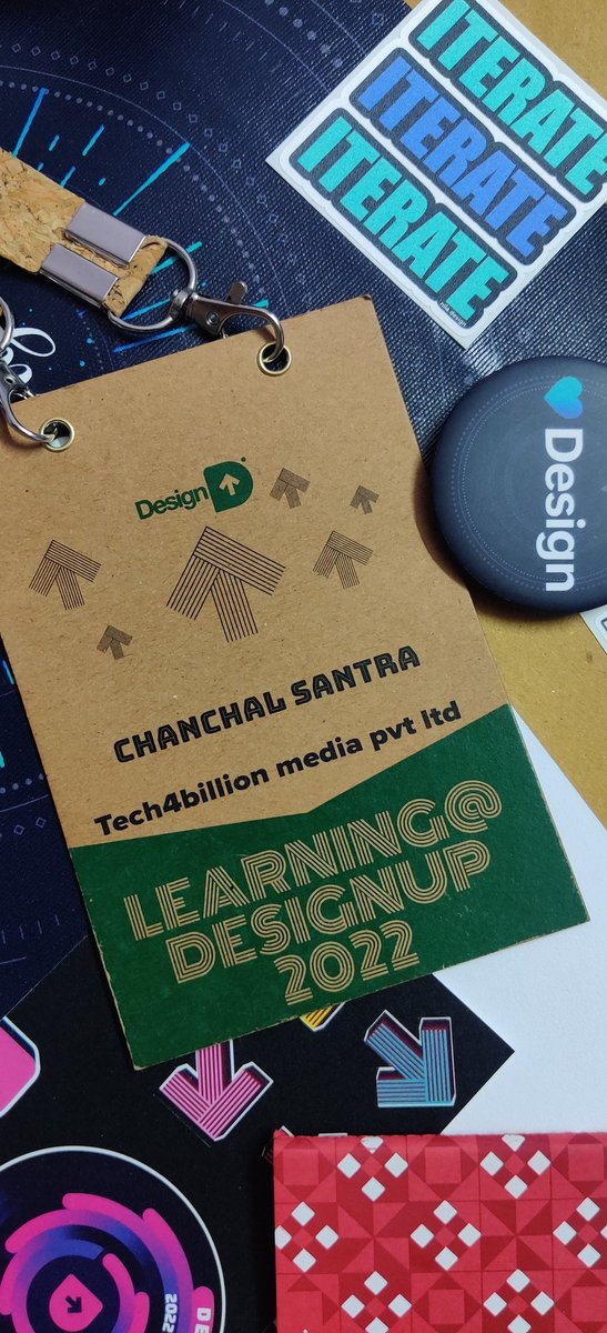 ChanchalSantra's tweet image. - First time @DesignUpConf 😯
- Great event , not only great also professional designers 😍
- Big thanks to all ( including my company for the ticket) 💰
- Love that 3D animated logo of DesignUp 🤩
- Hope next year @Chingari_IN will be sponsor/speaker 🫣
#DesignUp22
