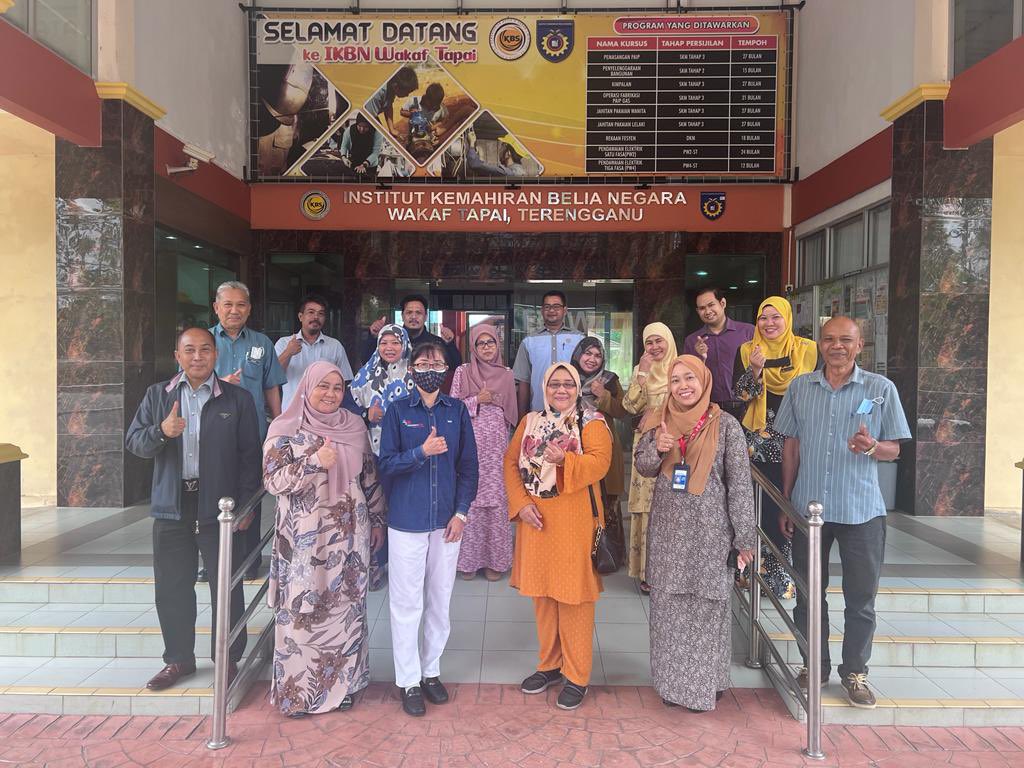ikbnwt2018's tweet photo. LAWATAN PANEL PENILAI PENTAULIAHAN PROGRAM KEMAHIRAN (PPPPK) KE PUSAT BERTAULIAH / PENYEDIA LATIHAN KEMAHIRAN BAGI PERMOHONAN PEMBAHARUAN PENTAULIAHAN PROGRAM 

Tarikh : 5 September 2022
Masa : 9 pagi
Bidang : Jahitan Pakaian Lelaki dan Pemasangan Paip https://t.co/QTsNNcGrnM