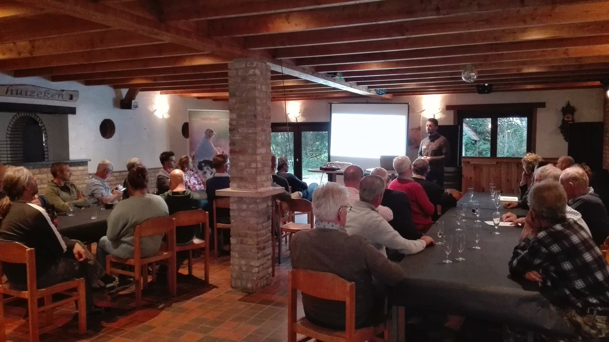 Gebiedsgerichte #samenwerking met landbouwers en jagers is cruciaal om de #biodiversiteit opnieuw te laten toenemen! Vorige week toffe @PARTRIDGE_NSR  stakeholder-avond met project-update, vooruitblik op de toekomst en presentatie monitoringsresultaten door @INBOVlaanderen. 💪