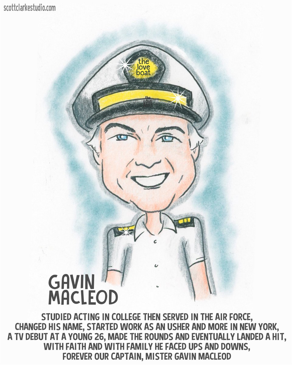_scottclarke's tweet photo. The Love Boat, promises something for everyone....
Gavin MacLeod-toon #gavinmacleod #theloveboat #themarytylermooreshow #murrayslaughter #captainstubing https://t.co/JI4d47oM9l