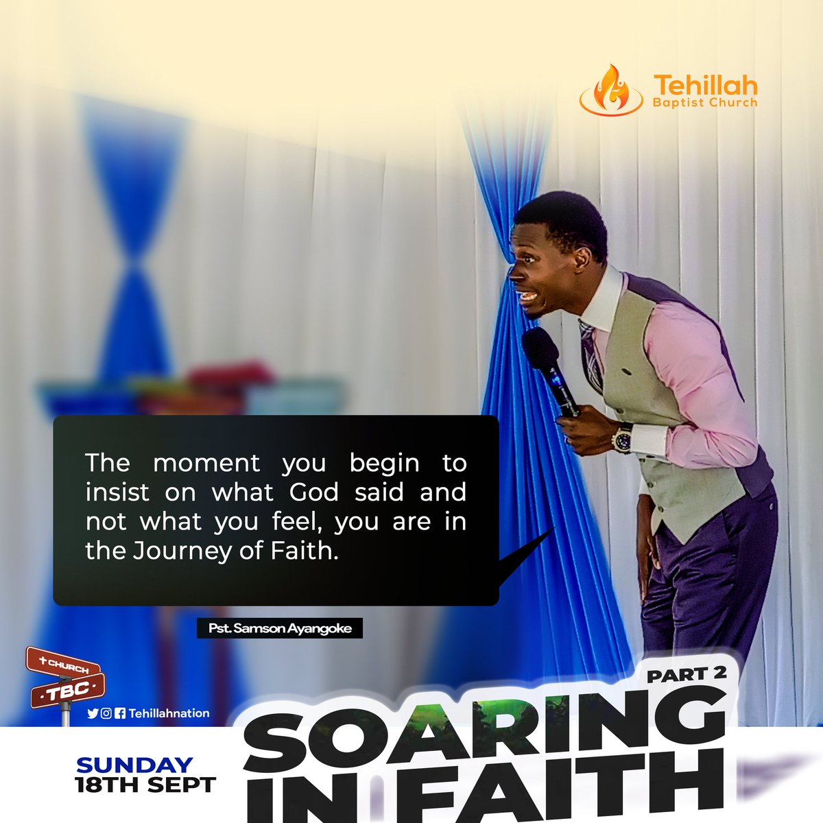 TehillahNation's tweet photo. Few excerpts from yesterday service

Download and listen to the full message via this link; https://t.co/zxiPjXB5Ct

#soaringinfaith
#faith
#tehillahnation 
#excerpts https://t.co/aRCZ8pa8M6