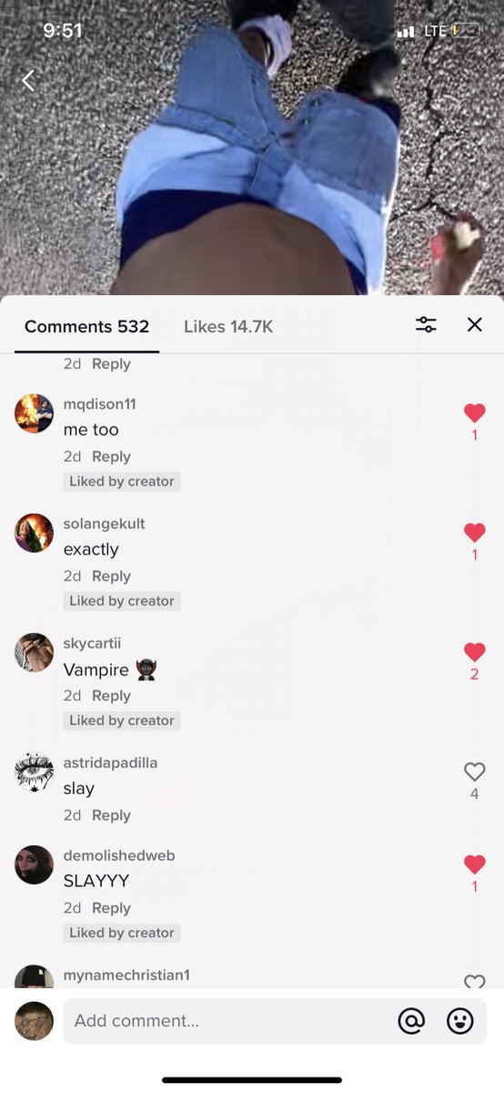 TraNsVampianCBD's tweet photo. MY TIK TOK COMMENTS šÊçTîØń! ❤️ -VVS https://t.co/gZRiMtLHnC