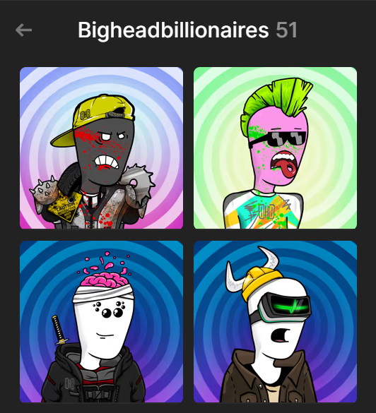 CarlosOMFG's tweet photo. How did I do?  @BigHeadBillions 

Bullish on @bhaleyart 

https://t.co/Hq4VxAmRO2 https://t.co/s5JKSM4BeT