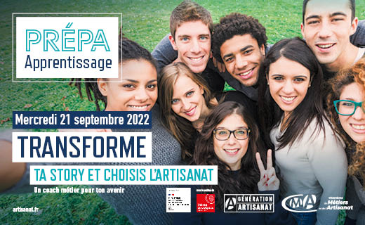 📅 Objectif #PrépaApprentissage ! Les #CMA se mobilisent pour faire découvrir au ➕grand nombre ce dispositif qui permet de
✅​ découvrir un métier #artisanat
✅​ confirmer son projet professionnel
✅​ faciliter l’accès à l’#apprentissage
Au programme 👉 bit.ly/3dnevO2