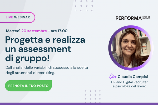 #hr webinar "Progetta e realizza un #assessment di gruppo!"
Dall'analisi delle variabili di successo alla scelta degli strumenti di #Recruiting . ⏰Martedì 20 settembre ore 17. Con <a href="/claudia08971676/">Claudia.Campisi</a> .
Registrati ora: bit.ly/3S7lk5m