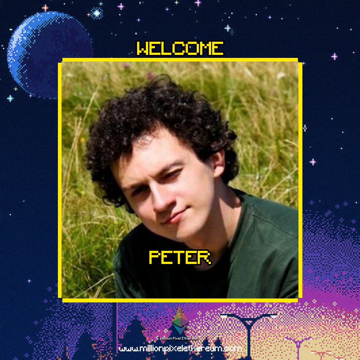 Did you know that <a href="/peter_szilagyi/">Péter Szilágyi</a> is a core developer at Ethereum, author of Project Iris &amp; he also loves playing piano?

Warm welcome <a href="/peter_szilagyi/">Péter Szilágyi</a>, it is our pleasure to have you on the Million Pixel #Ethereum wall. 

#ETH #y00ts #Azuki #BAYC #cryptopunks #NFT #Doodles #NFTs
