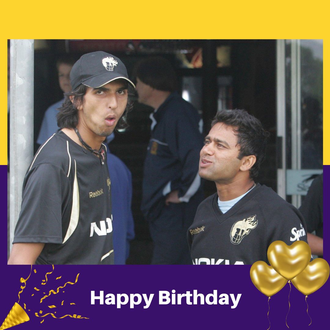 It\s               .

Wishing a very happy birthday to our former Knight Aakash Chopra. 