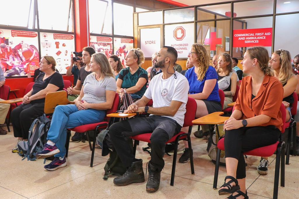 UgandaRedCross's tweet photo. A team from @RodeKruis have committed to using their God given potential to come to Uganda visit the Mt.Elgon area for a hiking expedition.
Funds raised will go to @UgandaRedCross to meet the needs of the most vulnerable people.
@Andrew_OS
#ResourcesMobilisation
#ServingHumanity https://t.co/oWEDlH7AcV