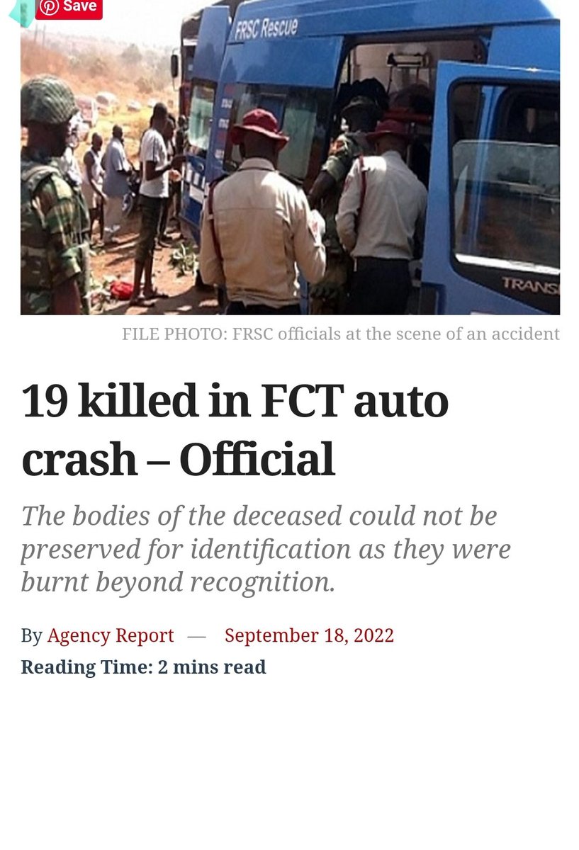 simon_obi's tweet photo. This morning, I was invited on @Raypower100_5fm to discuss the traffic crash that claimed the lives of 19 road users yesterday in Yangoji Abuja.
First, I sympathized with the deceased families & prayed for the repose of the souls of the victims.
#RoadSafety #Drive2Live
1/6 https://t.co/0YKXtD9NTg