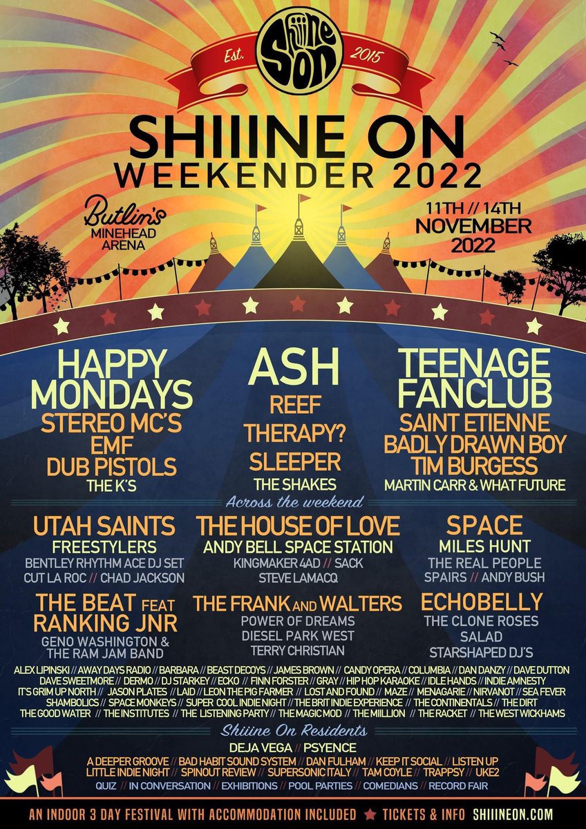 ShiiineOn_'s tweet photo. Less than 8 weeks to go.. 🎆 

Final accommodation &amp; tickets over on https://t.co/agbwpy4UUM 

Get involved.. https://t.co/Wwm5QMrpZW