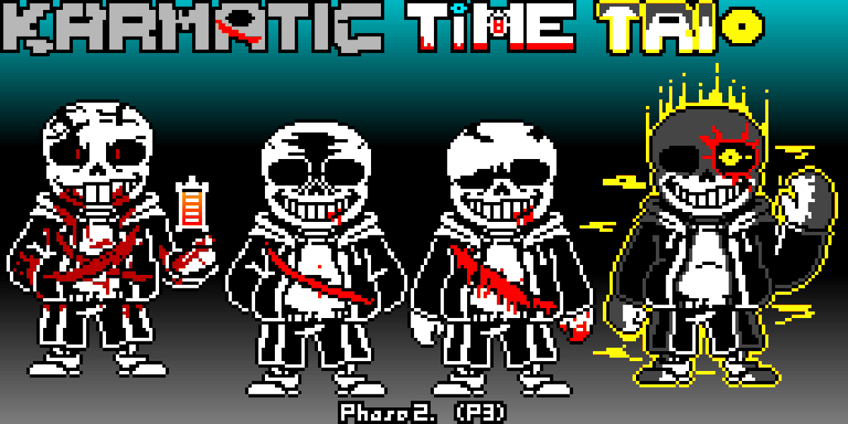 stvoctavio's tweet photo. Antes de irme a dormir aqui unos pixel arts del karmatic time trio phase 2.5
#Karmatictimetrio #undertale #undertalelastbreath #undertaleAU #pixelart https://t.co/TNATyH7HlW
