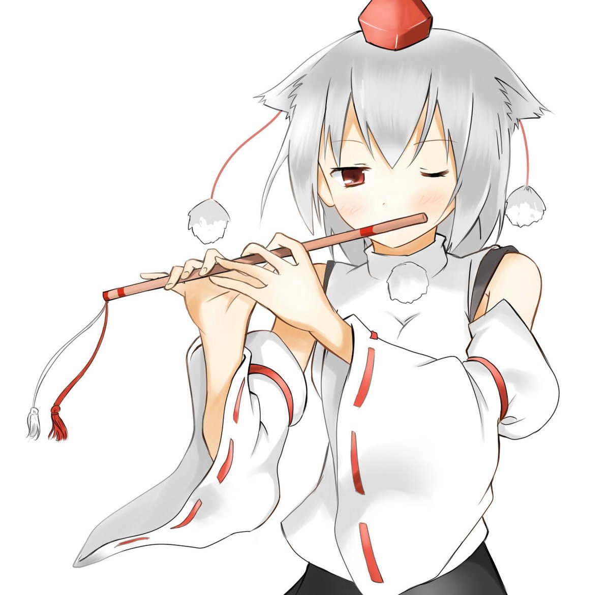 犬走椛 「#最近フォローした方は知らない過去作を晒す艦これ前は東方描いてた 」|泉水すばる 神戸かわさき、c102予定のイラスト