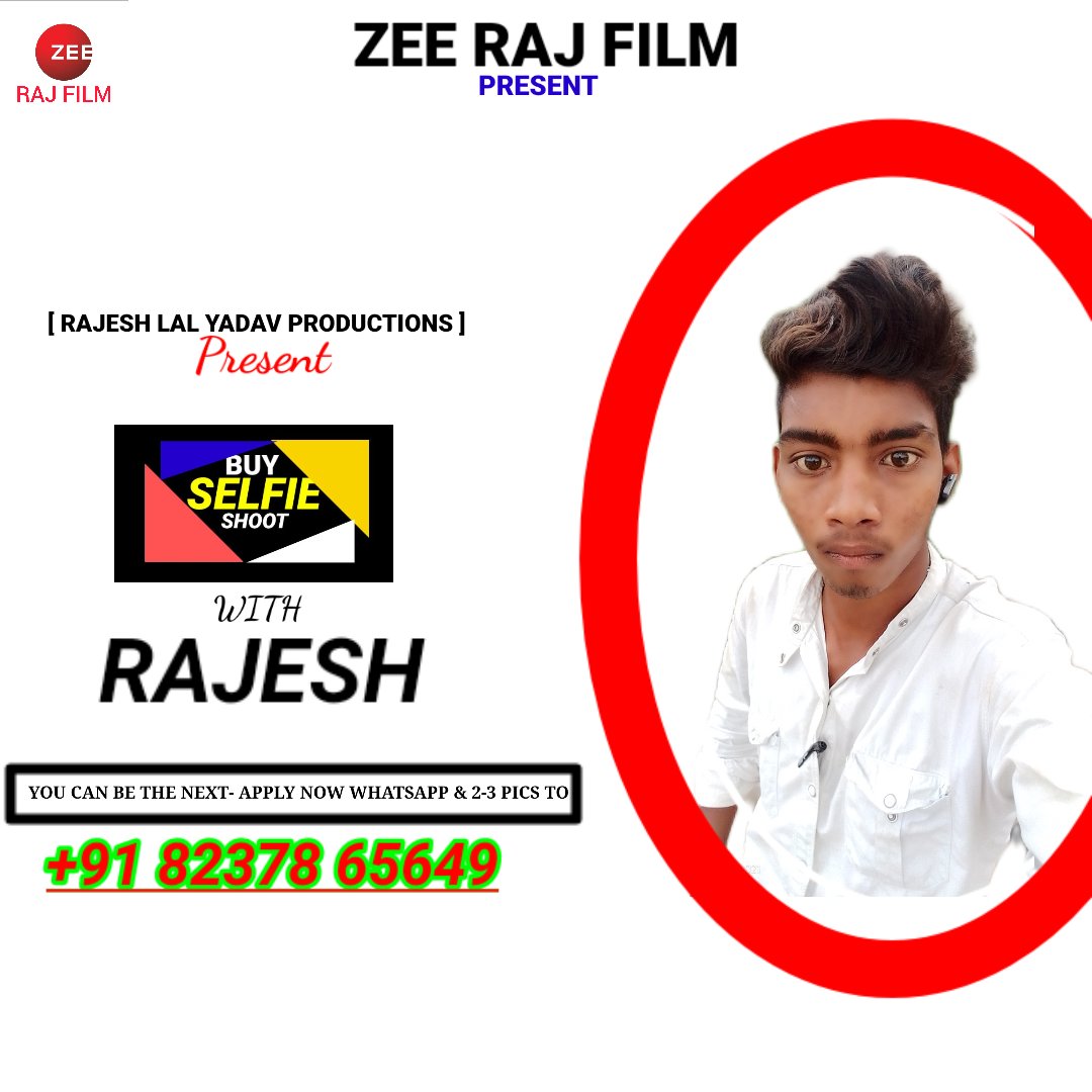 ZeeRajFilms's tweet photo. Buy Selfie Shoot Zee Raj Film Our New Offer Zee Raj Film #Twitter #Twitter #TwitterDown #TwitterSpaces #twitterpromote #TwitterTillu @ZeeRajFilms @ZeeNews @ZeeTV @pankajzrf @rajeshzrf https://t.co/knyWxLVKCe