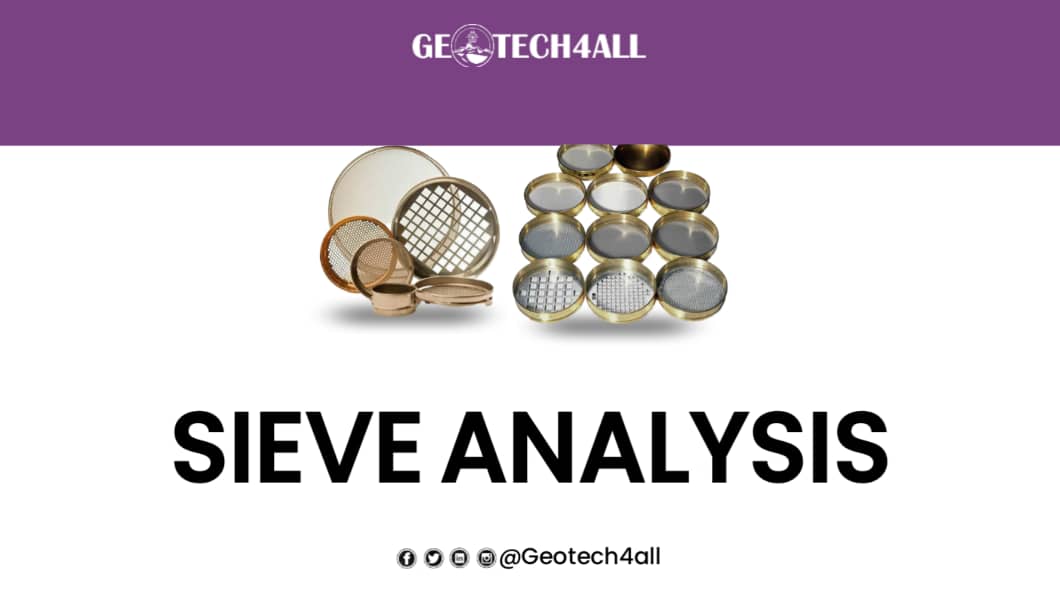 Geotech4All's tweet photo. Its Monday and a short article on Sieve Analysis is up.
Enjoy your reading
https://t.co/Fc9npIPI4P
● Follow Geotech4All on its social media handles for more interesting updates.
#Sieve_Analysis
#Geotech4All https://t.co/Tb9vLtgohH