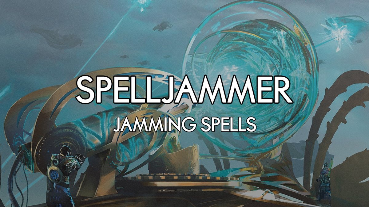 So I'm gonna be out there in wildspace, jamming enemy ships with my spells? What am I, some kind of Spelljammer?

tinyurl.com/ycxx8wa4
Art: Florian de Gesincourt
#Spelljammer #dnd5e #dnd #dndsea #dndsg #dndspells #ttrpg #dndhomebrew #rpg