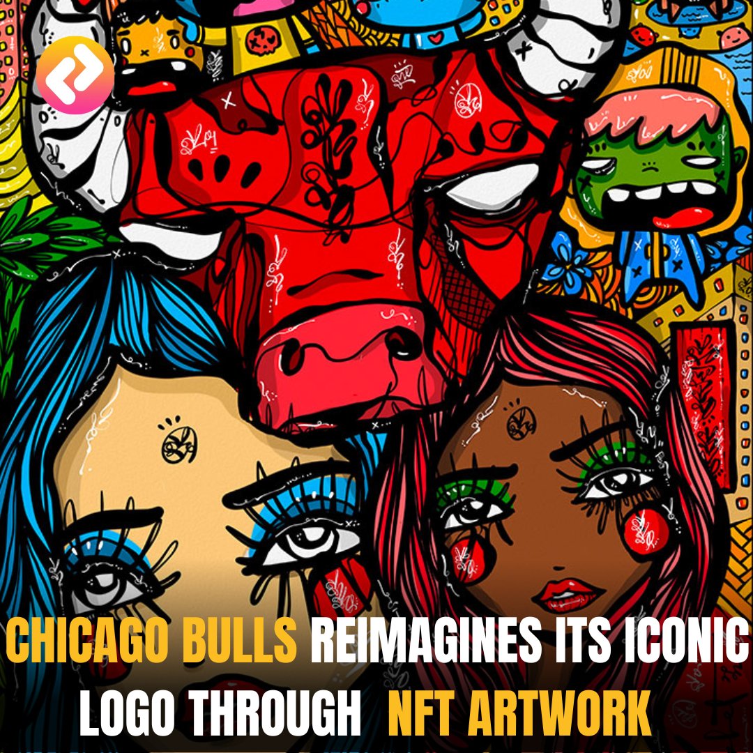 PRSProtocol's tweet photo. The Chicago Bulls will unveil a new NFT collection with "1-of-1" artworks created by a group of well-known artists who were tasked with reinterpreting the team's iconic logo.  Who's feeling bullish? 🤘

#nft #nftart #nfts #nftartist #NFTCommunitys #nftcollector https://t.co/yjgCgZaEks
