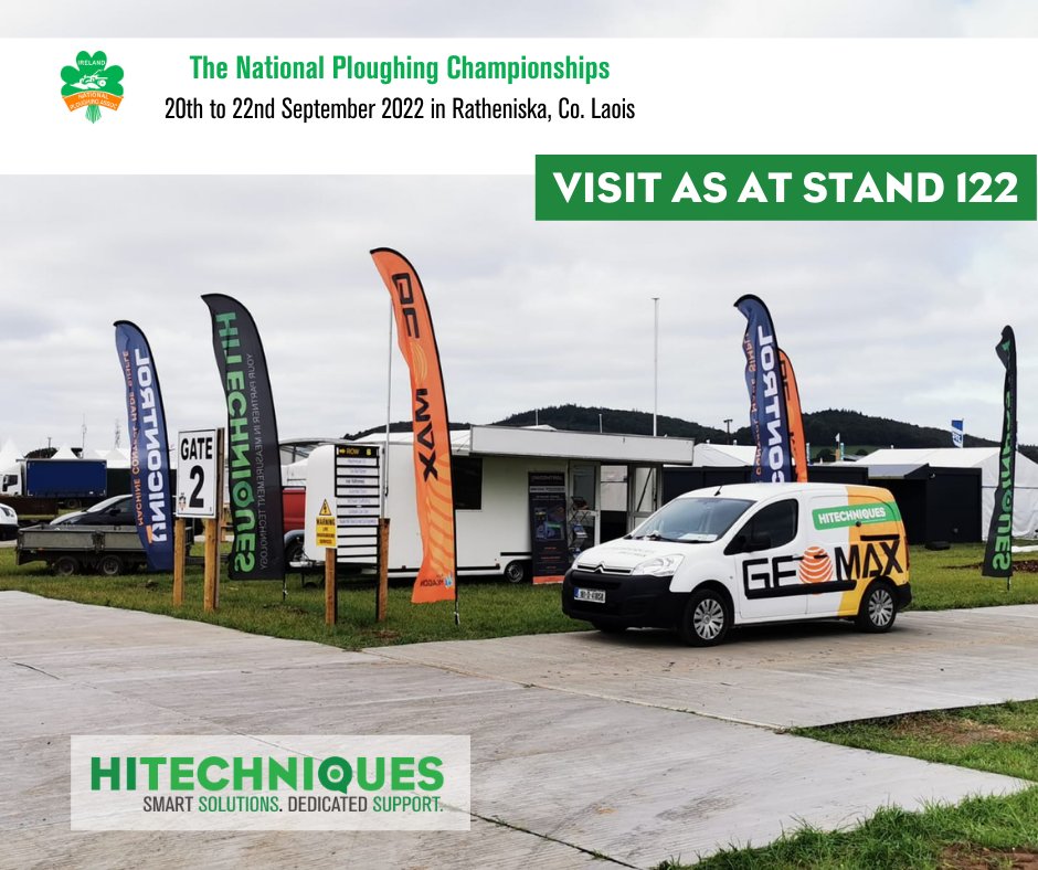 hitechniques's tweet image. #Ploughing2022 starts tomorrow 😀 Come along to see Roch and Brian on our stand demonstrating our surveying and machine control systems.

#GeoMax #Unicontrol #SmartSolutions #DedicatedSupport