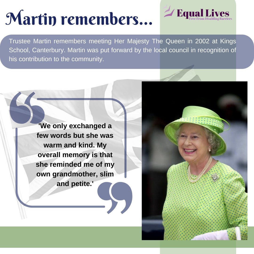 Trustee Martin shares his memories of meeting The Queen in 2002