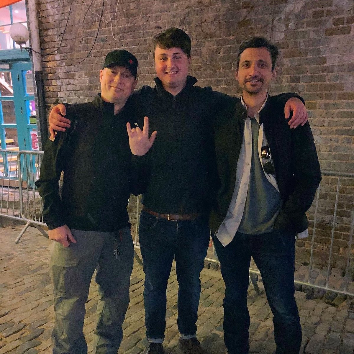 Big thanks to @JulianKindredUK for this photo of Nick, James and Tony down at @Strongroom in June! Great to catch up with friends old and new for the first time in some cases for about 2.5 years! Roll on the next meet-up! . . . . #giraffeaudio #strongroomstudios #music #meetup
