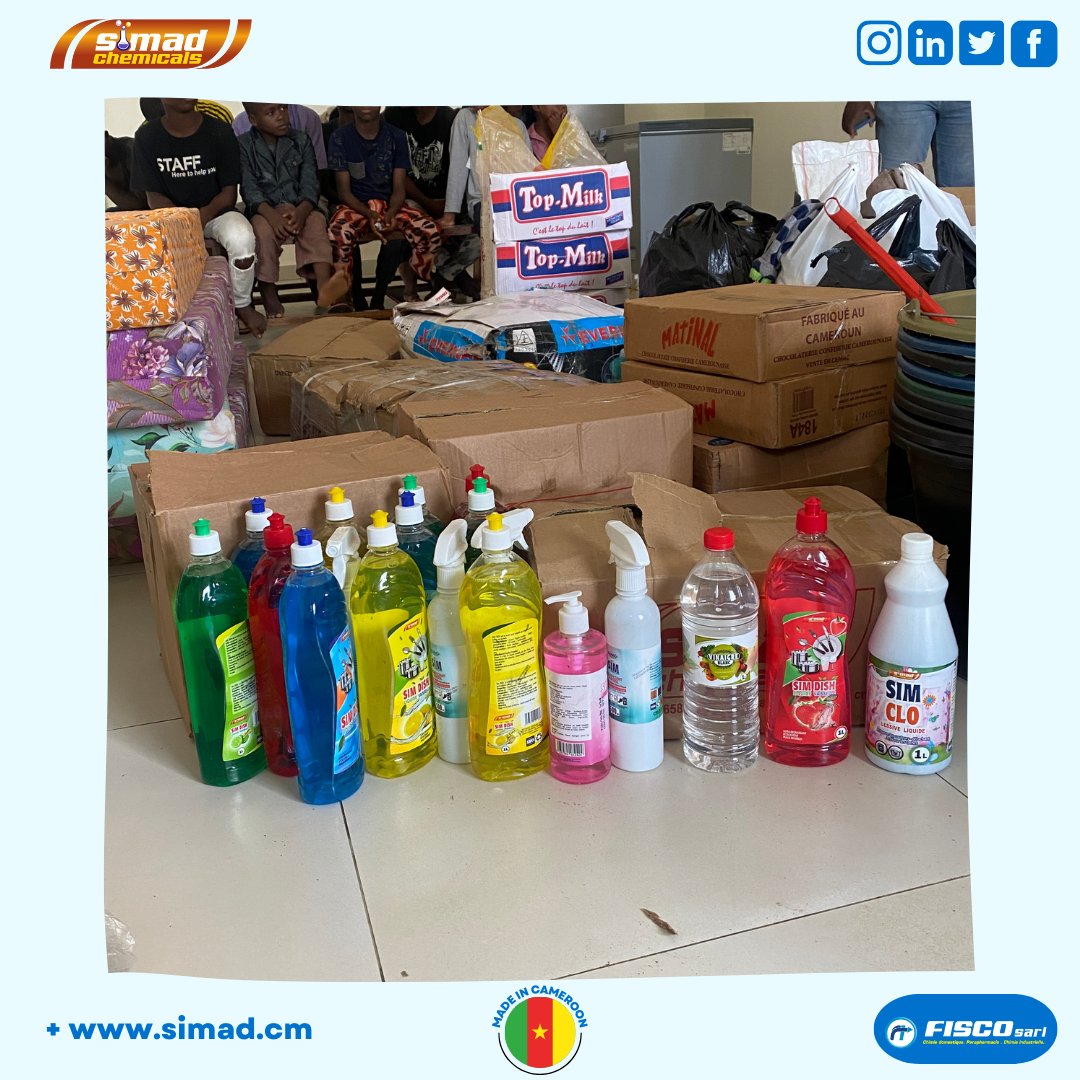 simad_chemicals's tweet photo. Belle semaine à tous.

Petit retour sur l’activité du week-end. Nous étions auprès des enfants du centre Agapé avec l’association Kfheart. https://t.co/6KNo0fCrCc