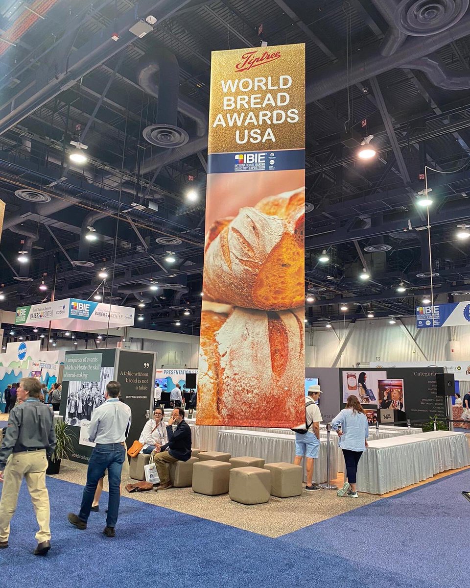 breadawardsUSA's tweet photo. If you’re visiting the #BakingExpo, please head down & meet the Tiptree World Bread Awards USA with IBIE team! 🏆
North Hall - Stand 6346 💫
@tiptree
@BakingExpo
#bakingexpo #IBIE #Bread #BreadAwardsUSA #lasvegas #breadmaking #breadbosses https://t.co/uTgk0GxSQI