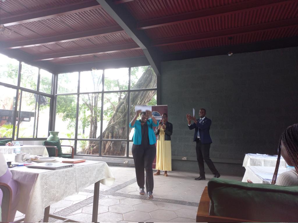 jsotim's tweet image. I enjoyed the stretch preparing for my 1st table topics contest... glad I did it ... 
#ToastmastersIsFun
#KampalaSunrise