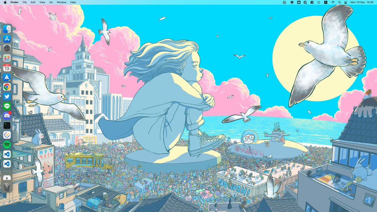 My desktop :) Thanks <a href="/LonelyPopNFT/">LonelyPop 🍭</a> <a href="/LonelyPopTH/">LonelyPop Thailand</a> #lonelypop
