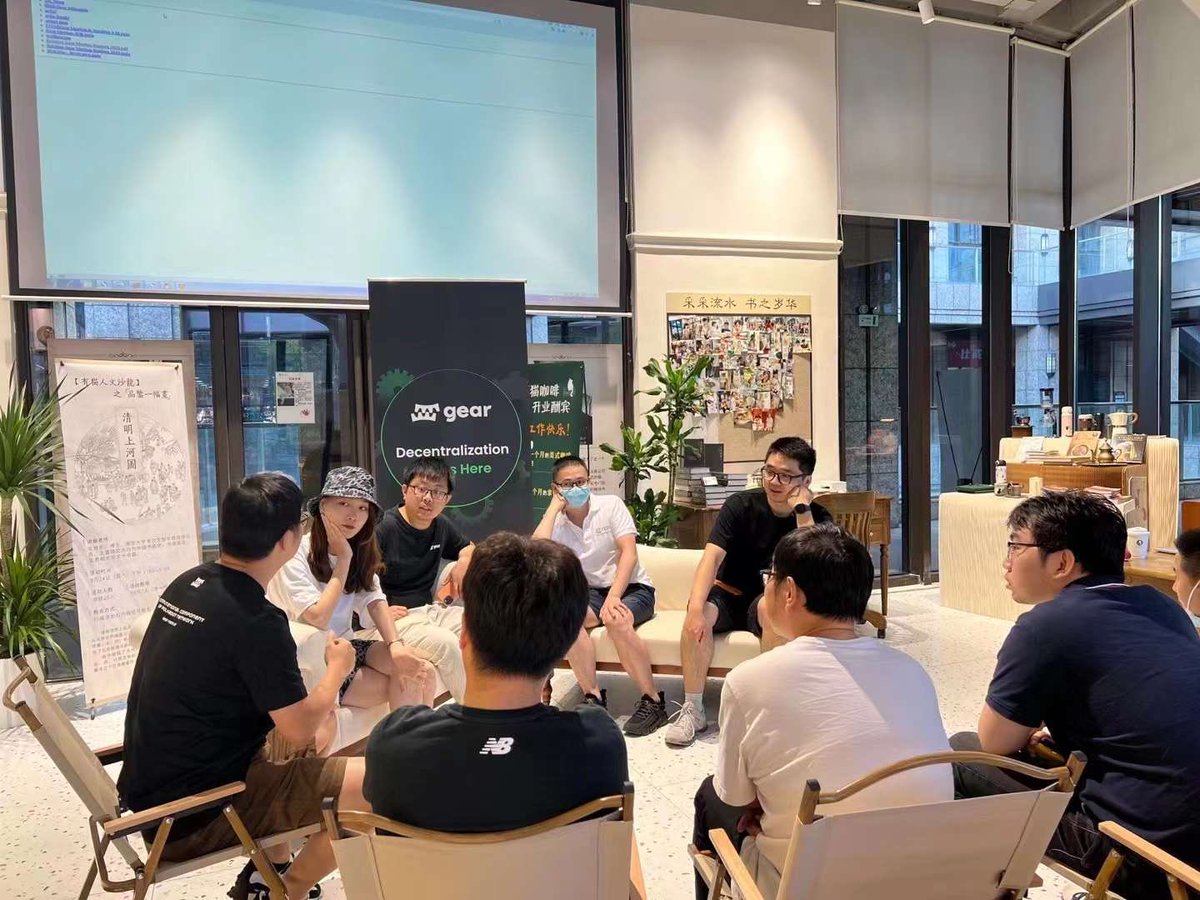CESS_Storage's tweet image. Polkadot ecosystem warm up AMA before Demo Day! 

#CESS was very pleased to work with 
@WXblockchain, @relationlabs, @Web3Go and other block chain enthusiast to discuss new technology and market trend in @gear_techs Meetup Nanjing.

See everyone at the @Web3Bootcamp Demo Day!
