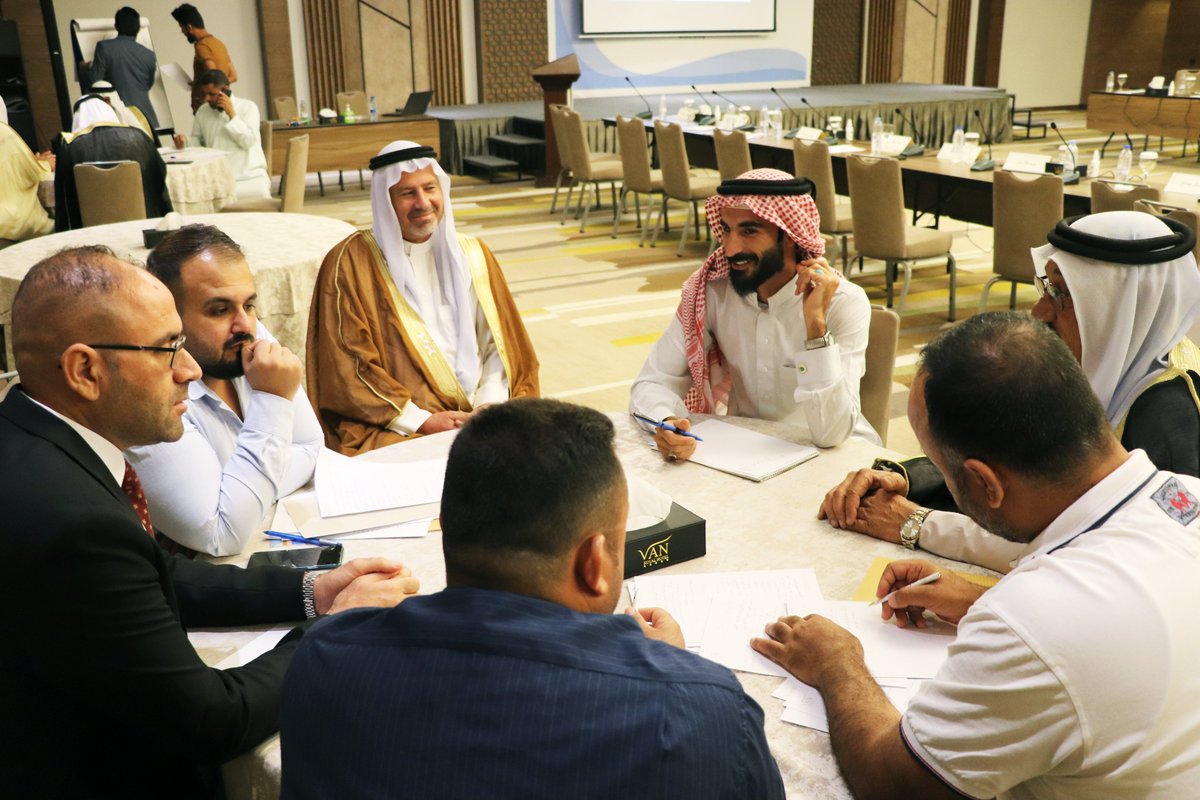 undpiniraq's tweet photo. We are training 95 community leaders, women leaders, religious leaders, Local Peace Committee members & local organizations from #Rommanah #Baiji & #Talafar on mediation, conflict transformation & #PVE.
This training to promote community reintegration is supported by @JapanGov. https://t.co/QHq1TaDJKP