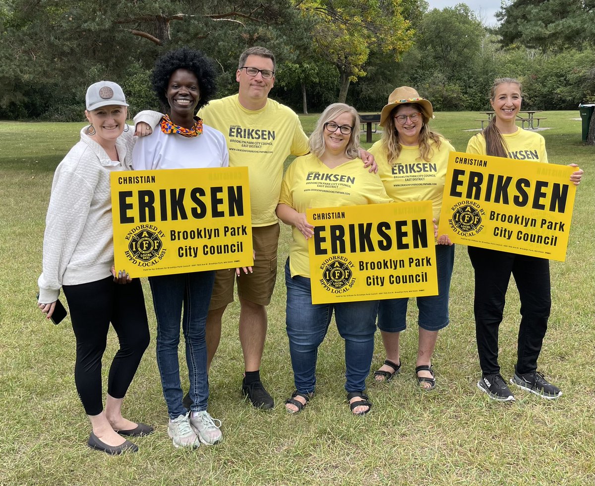 Huldah4House's tweet photo. Great weekend supporting @EriksenforBP knock close to 1500 doors! THANK YOU to the whole team for supporting this huge effort. 

#christianforcouncil #ChristianCares #brooklynparkmn #vote #StrongerTogether #HuldahsVoteSquad https://t.co/70WFLFllrx