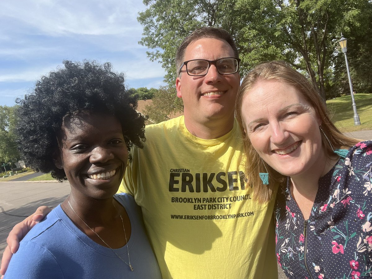 Huldah4House's tweet photo. Great weekend supporting @EriksenforBP knock close to 1500 doors! THANK YOU to the whole team for supporting this huge effort. 

#christianforcouncil #ChristianCares #brooklynparkmn #vote #StrongerTogether #HuldahsVoteSquad https://t.co/70WFLFllrx
