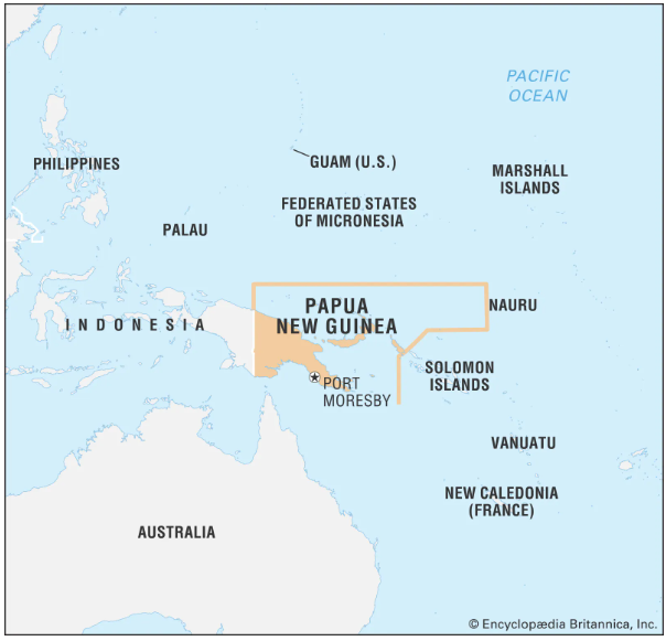 4ªEdició de països del Pacífic 🌏
Avui #Papua_New_Guinea 🇵🇬, país situat a la meitat est de la segona illa més gran del món. Aquí un mapa👇 i si seguiu, un fil 🧵