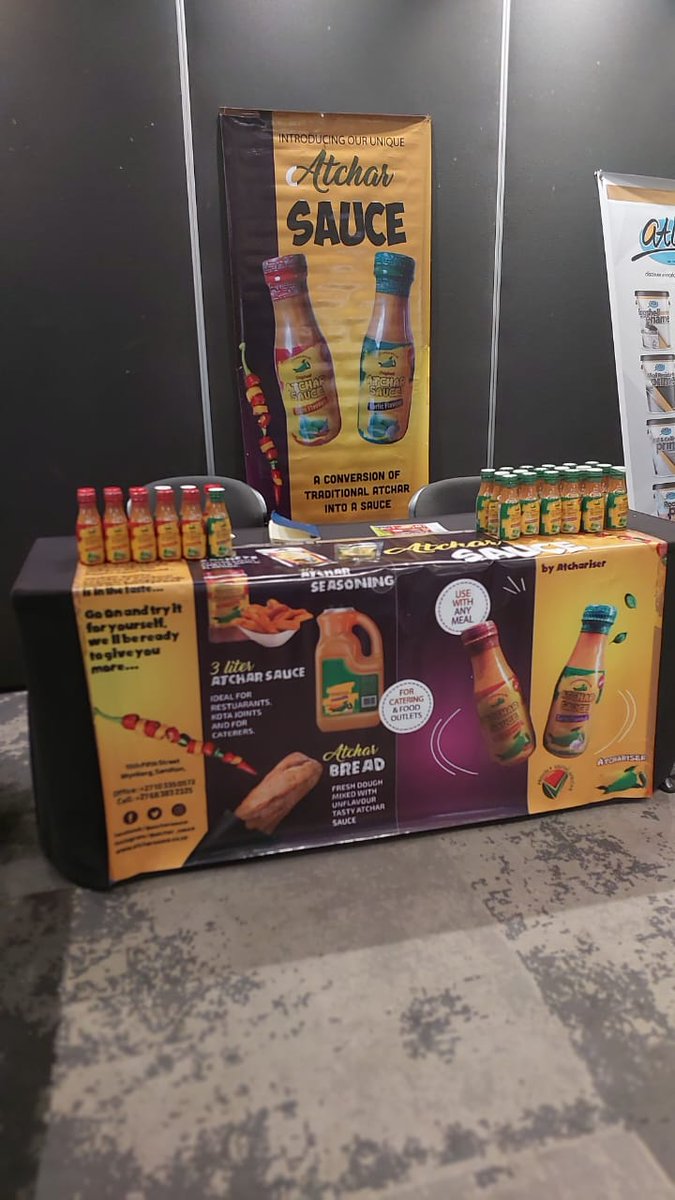 ProudlySA's tweet photo. Some of the companies that will be pitching this morning include @OlympicPaints @atchariser and Tosh Detergents https://t.co/wQNyst82WZ