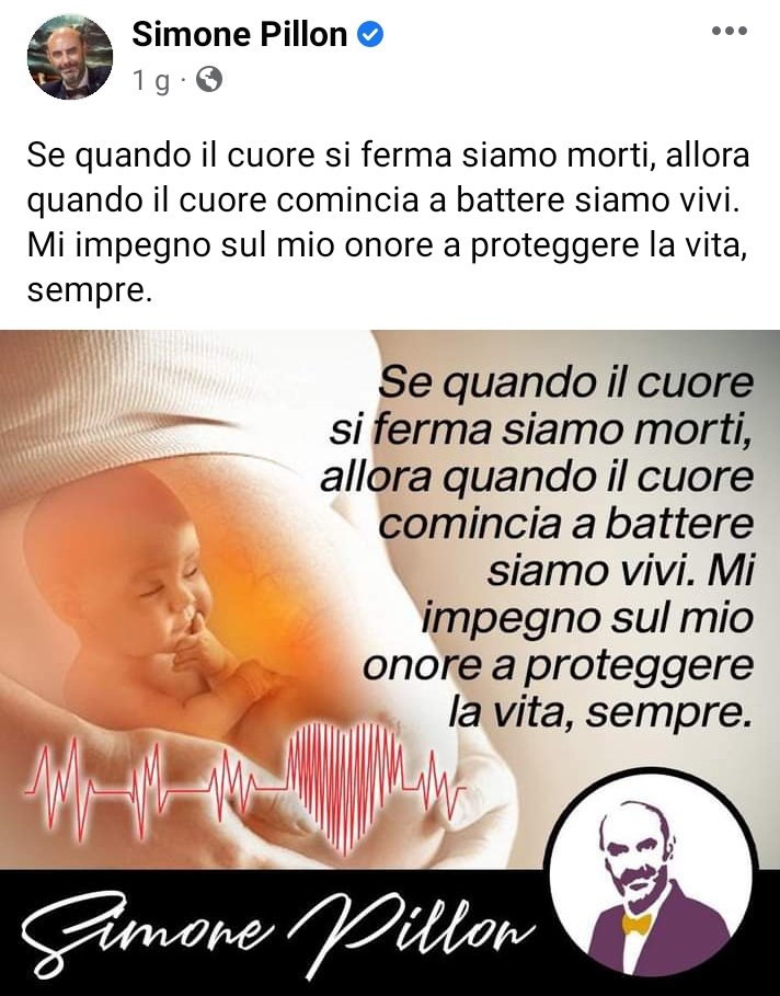 simopetroselli's tweet photo. Caro Pillon, ti racconto perché non c'è nessun onore nelle tue parole 👇
https://t.co/OsxeSPjxqO

#DallaParteGiusta #ElezioniPolitiche2022 #Aborto #sceltadelladonna https://t.co/KUduY8qEh6