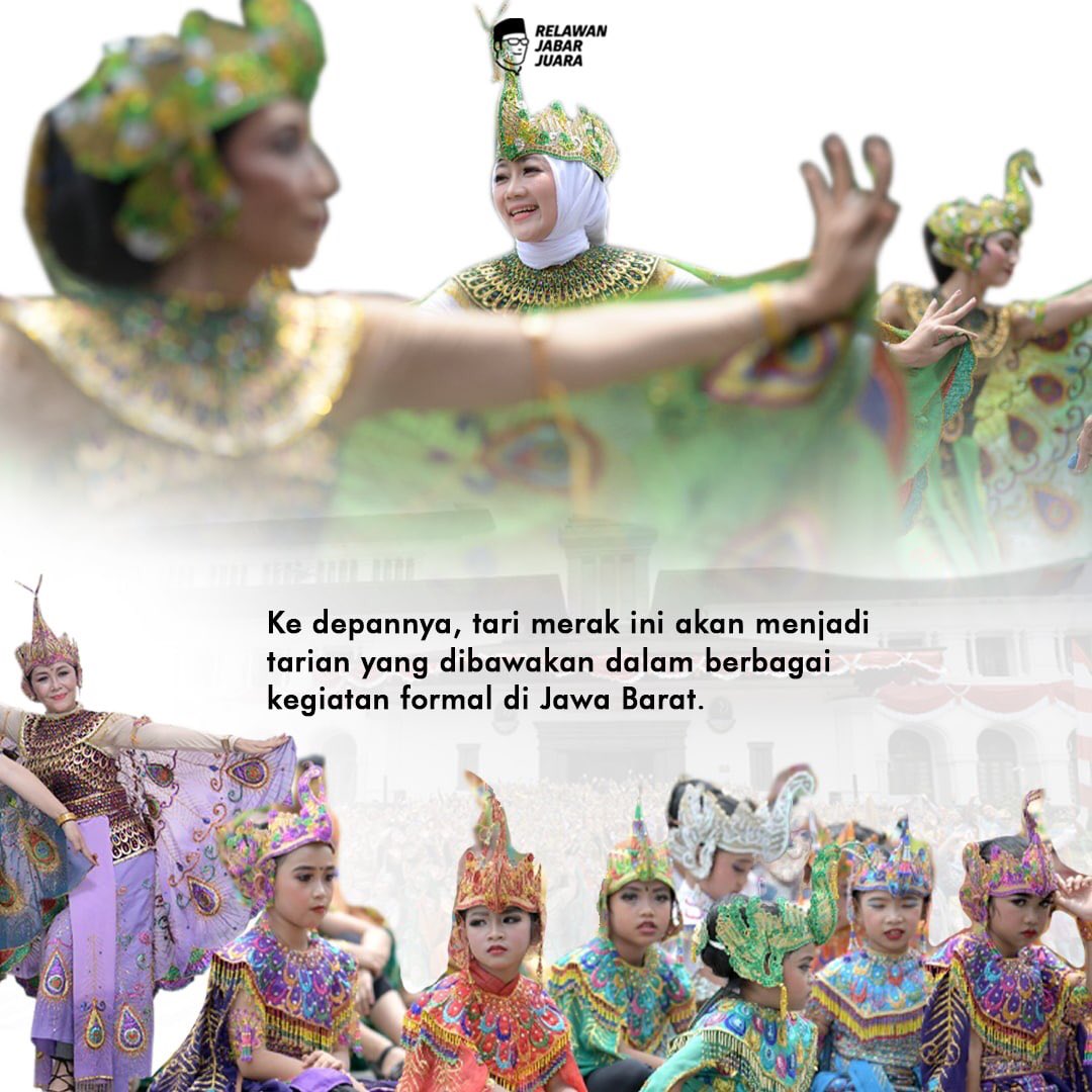 RK_JabarJuara's tweet photo. Kang Emil kegiatan Tari Merak Sadunya (Sedunia) ini bisa menjadi langkah awal yang positif dalam melestarikan salah satu budaya di Jawa Barat.
.
#rkjabarjuara #jabarjuara #indonesiajuara #tarimerak #ataliapraratya #kegiatan #gedungsate #bandung #jawabarat https://t.co/ci2dVYZLy9