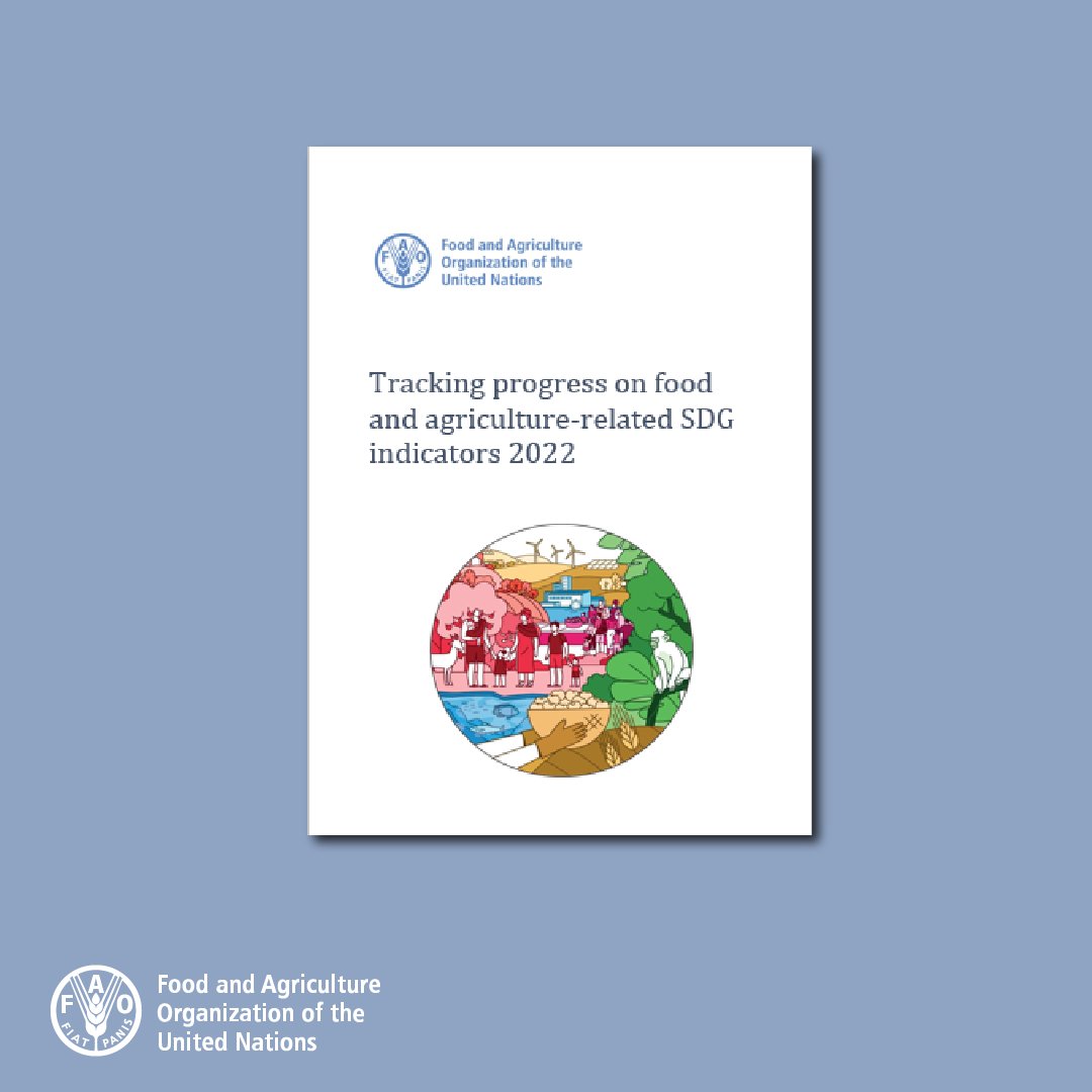 FAO's tweet photo. The world is not on track to meet the majority of #SDG targets related to sustainable agriculture &amp; food security.

📘New @FAO report provides a statistical overview
👉https://t.co/slaeMjPtdc

#GlobalGoals https://t.co/tyOC65vGCB