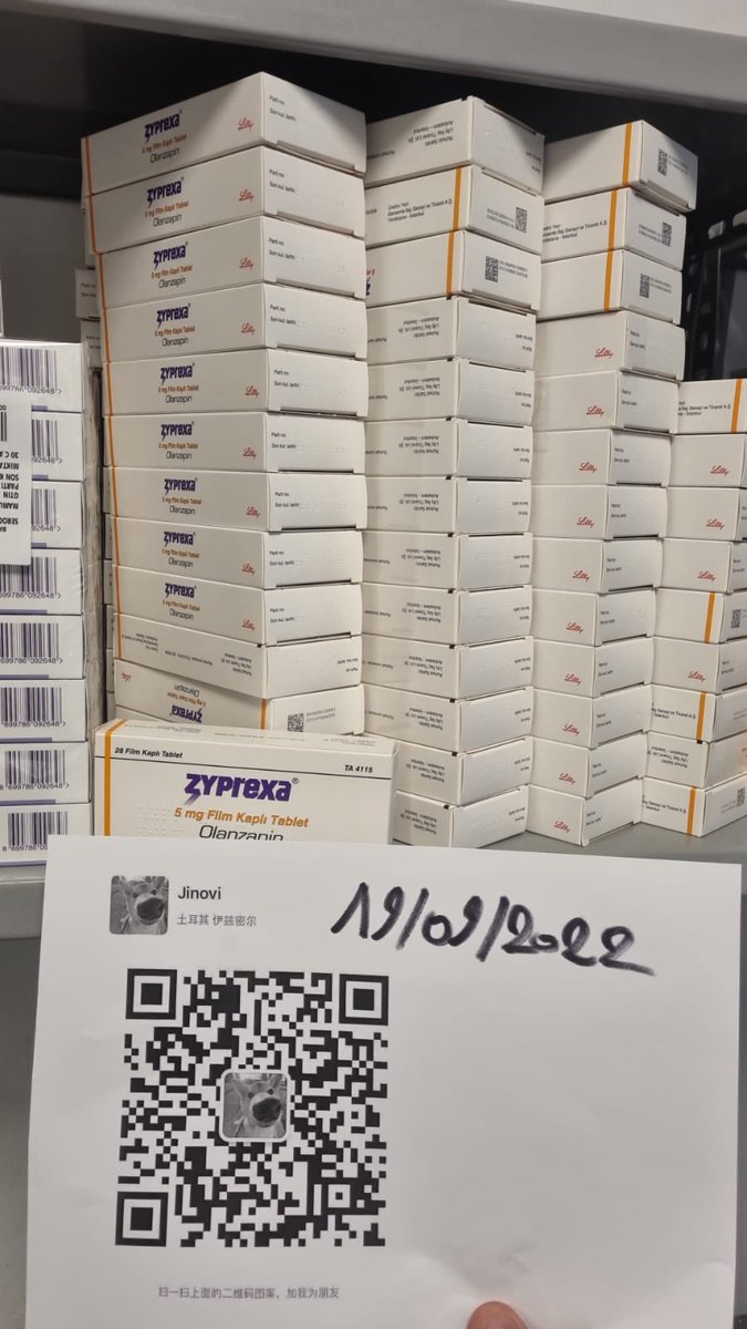 Jinecazpharma's tweet photo. 再普乐 奥氧平 治疗精神分裂药物

#���普乐 #奥氧平 #精神分裂 #抑郁 #焦虑 #土耳其 #药物 #医疗 #药品 https://t.co/U4qiIBLwow