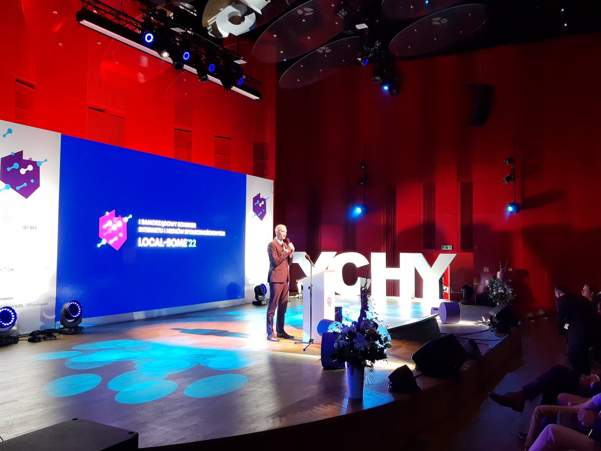 MiastoTychy's tweet photo. Rozpoczął się I Samorządowy Kongres Internetu i Mediów Społecznościowych w Tychach „LOCAL-SOME’22” #TYCHY #localsome22 @LocalSome22 https://t.co/iE4mfrJLjR