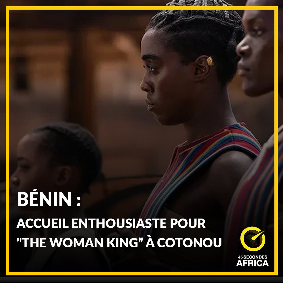 AfricaSecondes's tweet photo. Bénin 🇧🇯 : accueil enthousiaste pour "The Woman King” à Cotonou
"C’est une fierté pour tous les Béninois d’avoir un film qui a été tourné spécialement à l’effigie des amazones. "
#films #Bénin #Cotonou #filmthewomanking #TheWomanKing #art #acters #acteurs https://t.co/qZHZSjjPb6