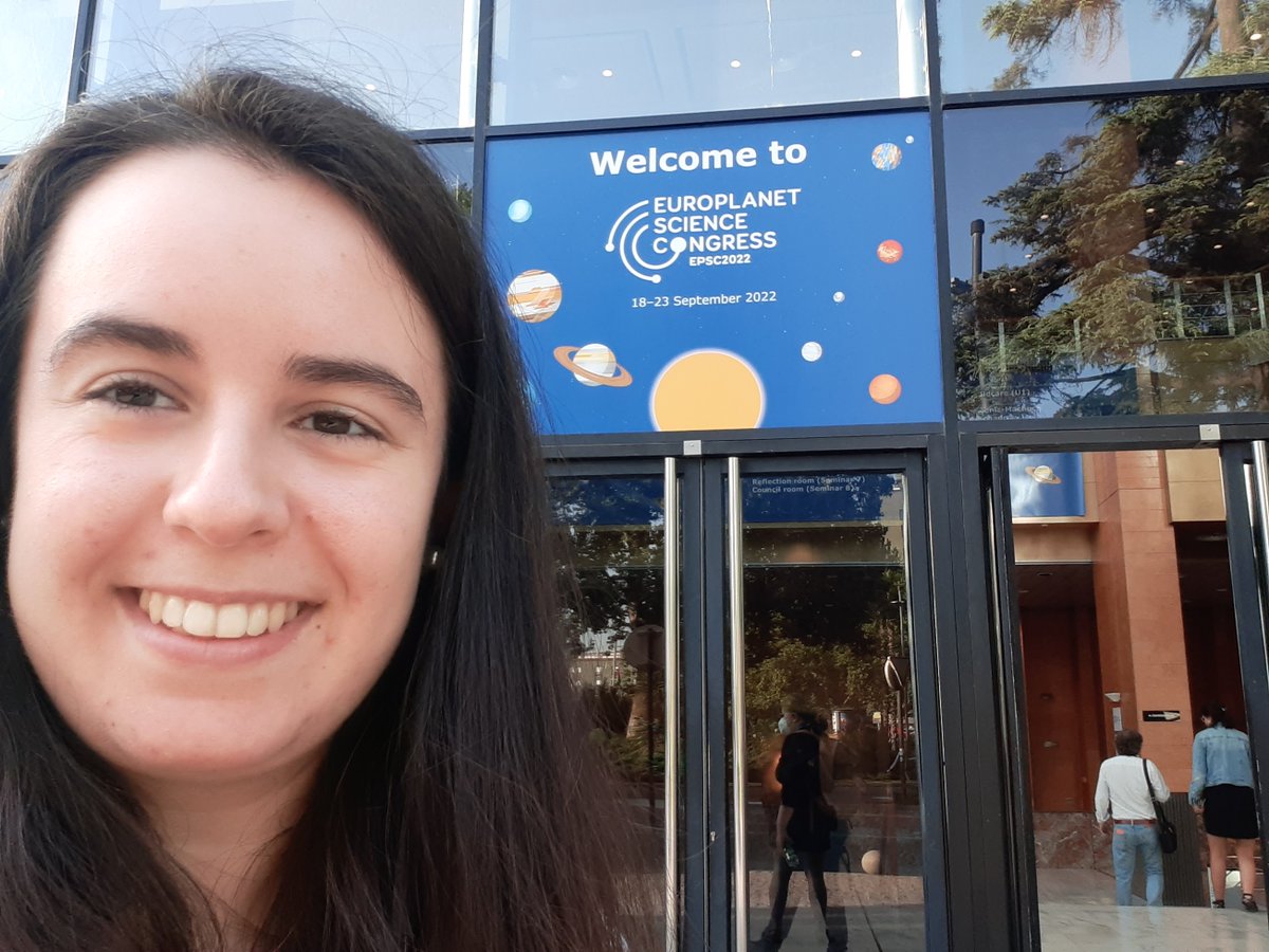 AstroLoreAcuna's tweet photo. Ready for #EPSC2022! If you want to hear about how coupled interior and atmosphere models can be used to assess observability of rocky planets with JWST, come to my talk tomorrow afternoon in session EXOA4 https://t.co/YWZzXUSLDz