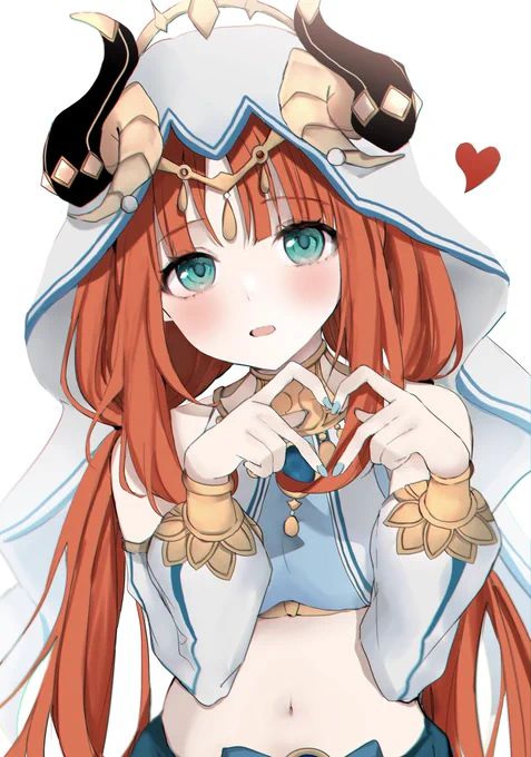 指ハートしてくれるニィロウちゃん#原神 #GenshinImpact #Nilou 
