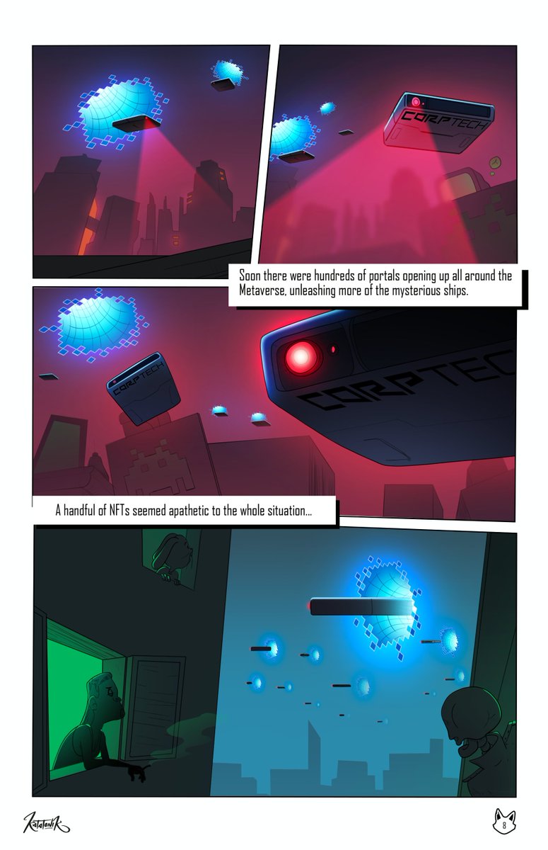 Gm Kats, you'd better be ready to kick some ass this week, we're absolutely ready 💪

And the plot thickens 👀

Page VIII