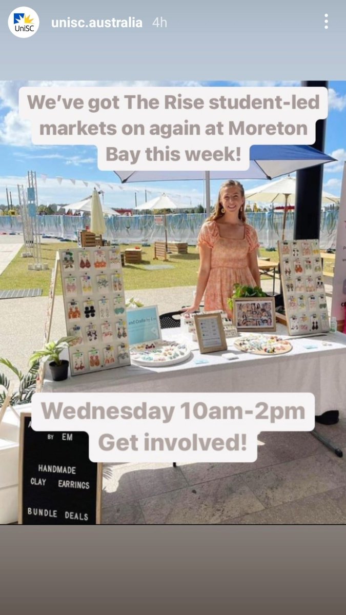 RiseShowcase's tweet photo. TWO DAYS TO GO! Come along to support local creatives and businesses at RISE Creative Showcase and Market Day! 🌿💡

#MoretonBay #UniSC #Creative #showcase https://t.co/k3ILBLGx8c