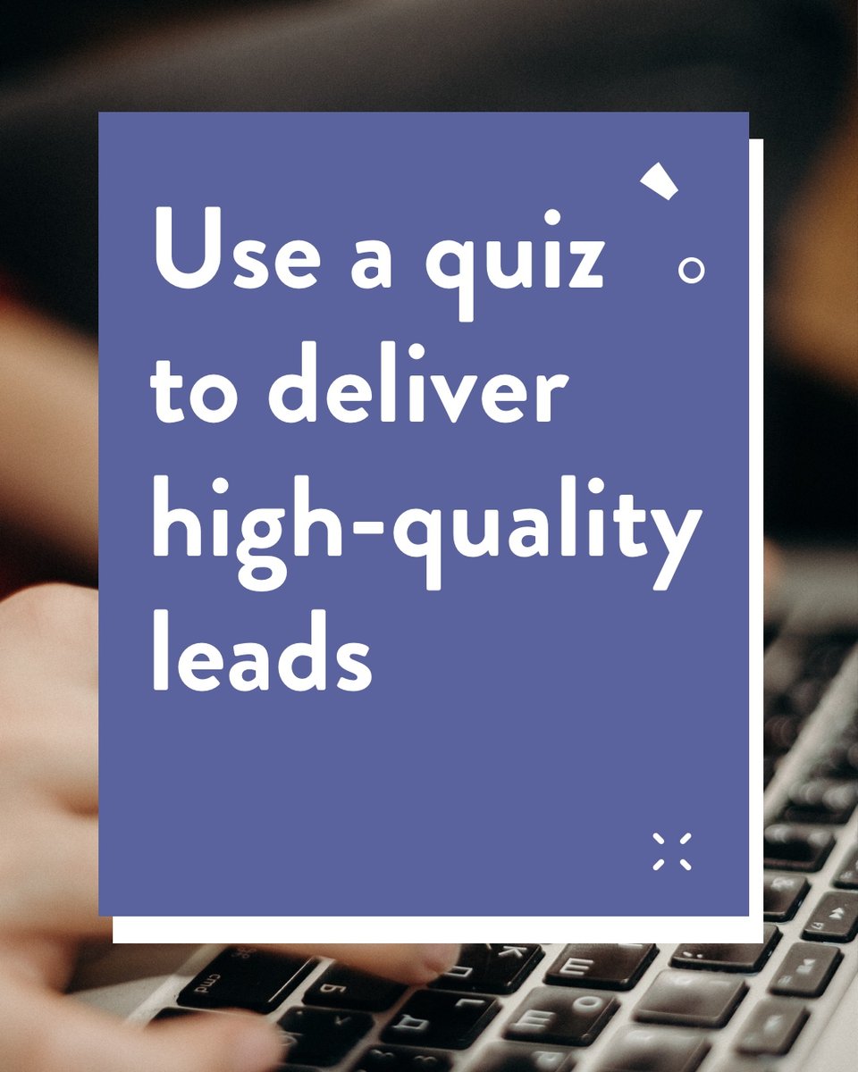 itsscoreapp's tweet photo. To collect more information about your leads, you need to provide value first.

Taking part in a quiz is extremely valuable for your prospect if it’s built correctly. 
⁠
https://t.co/YQxzT4V0Os

#scorecardmarketing #scoreapp #quizmarketing #sales https://t.co/ESR9Ycc2ih