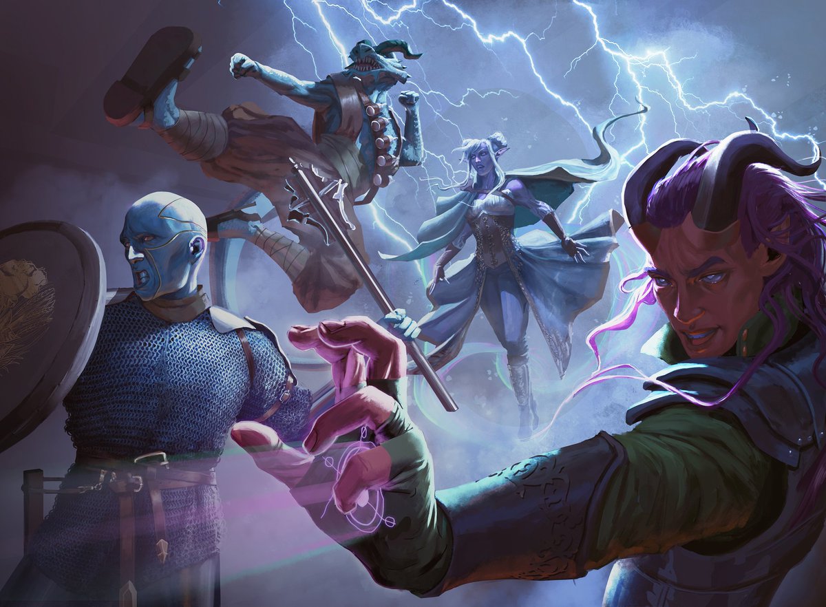 _asp3r's tweet photo. Some #dnd5e art I did over the years of Isara and Eritye 🧙🏻‍♀️ https://t.co/uNJLR0XP42