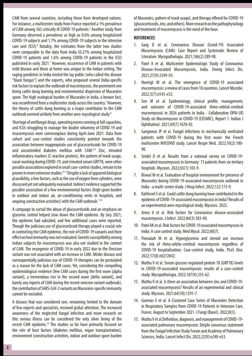 FISF newsletter is out! COVID associated mucormycosis. What do we know?