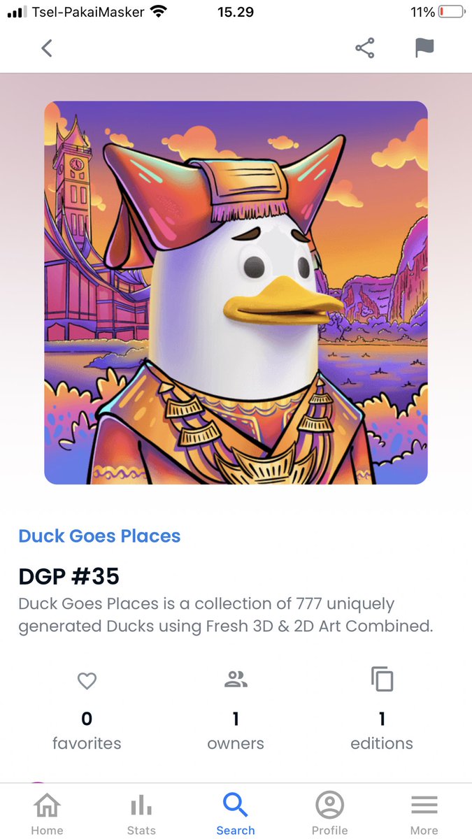Congratulation, u got Legendary Ducks. DGP 35 is a representation of West Sumatra, a place where we know Nasi Padang 👀🔥